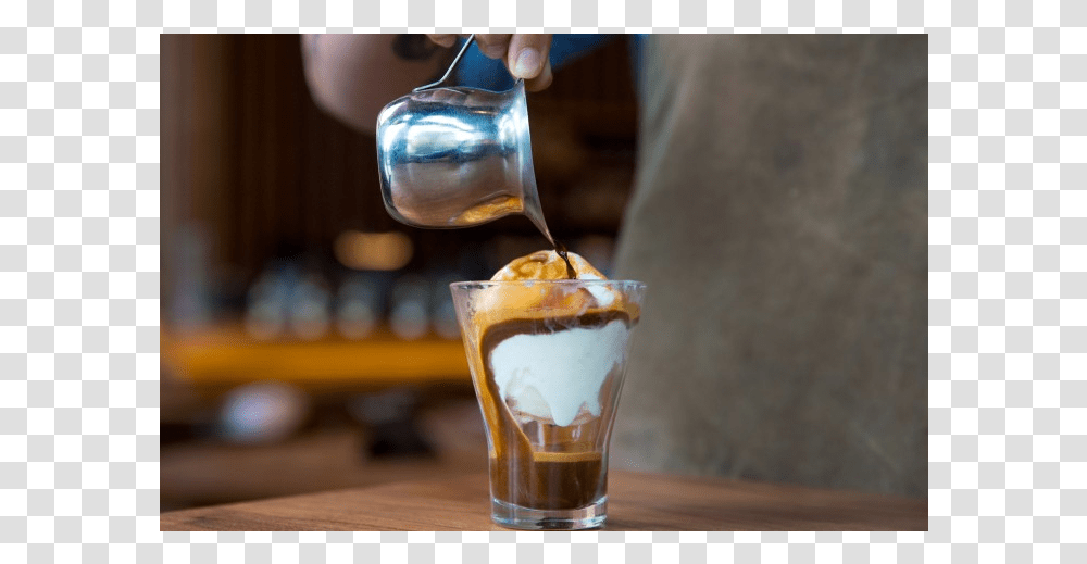 Starbucks Reserve Bar Vancouver, Cream, Dessert, Food, Glass Transparent Png