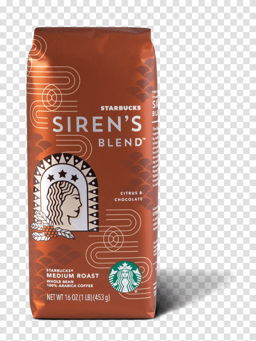 Starbucks Siren S Blend Starbucks Sirens Blend, Bottle, Book, Cosmetics, Sunscreen Transparent Png