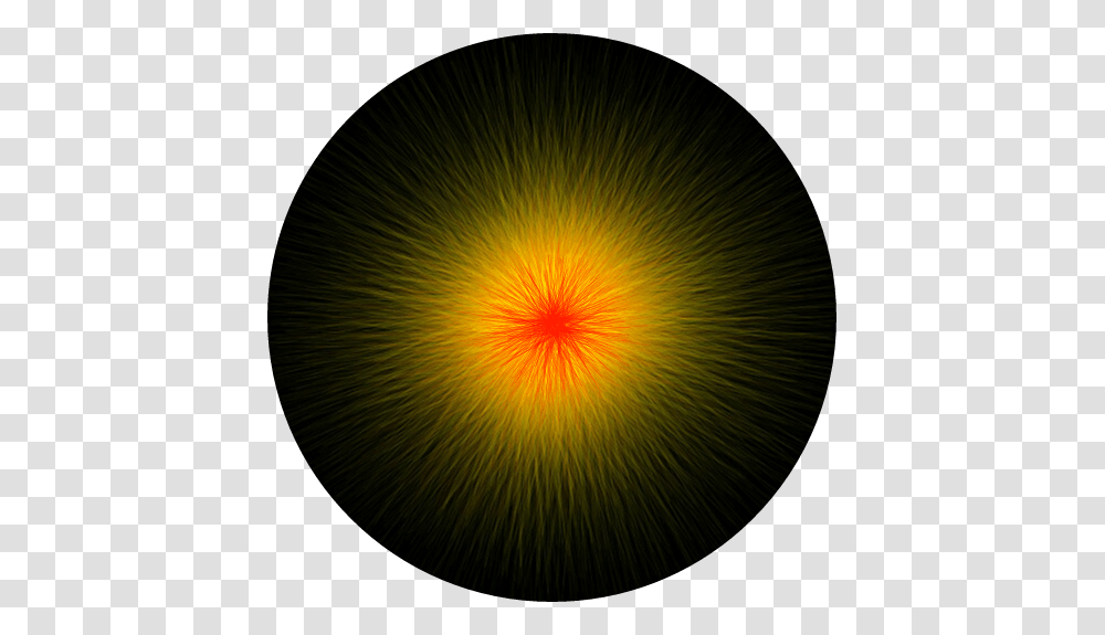 Starburst Flower Fireworks Burst Orange Yellow Circle, Ornament, Pattern, Lamp, Fractal Transparent Png