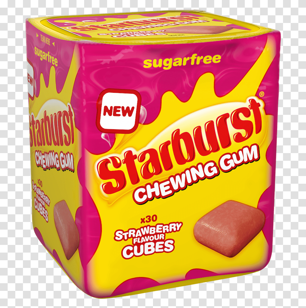 Starburst Gum Offers Sugar Free Candy Like Experience Starburst Candy, Sweets, Food, Confectionery, Diaper Transparent Png