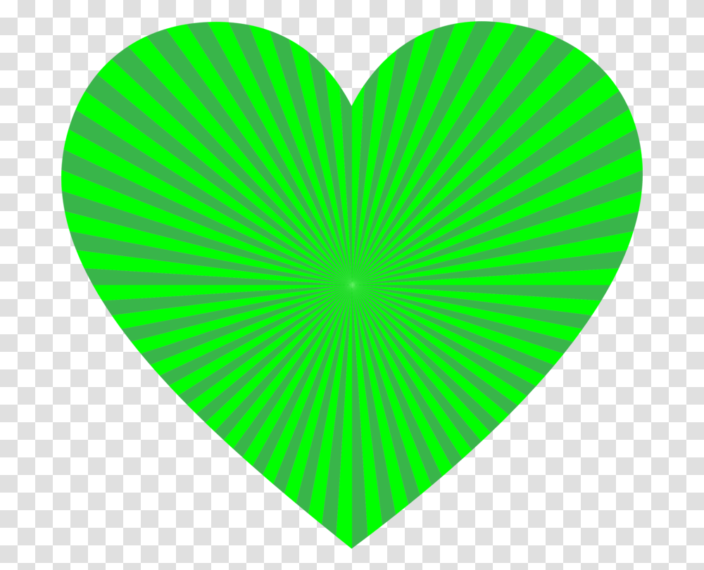 Starburst Heart Cliparts Of Yellow Green Heart, Balloon, Flower, Plant, Blossom Transparent Png