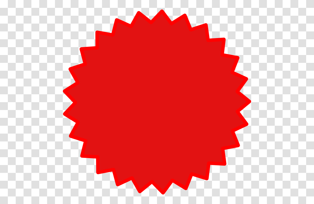 Starburst Vector Red Seal Certificate, Label, Sticker, First Aid Transparent Png