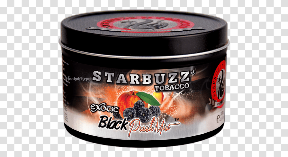 Starbuzz Bold Black Peach Mist Shisha Hookah Republic Starbuzz Geisha, Bowl, Label, Food Transparent Png