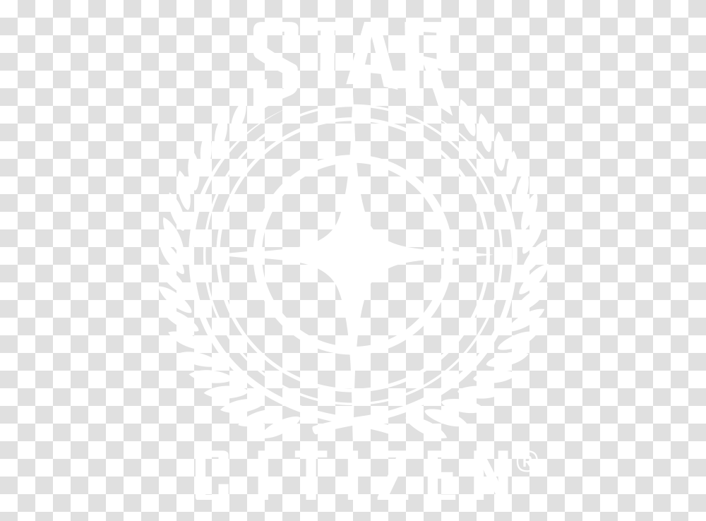 Starcitizen White Star Citizen Logo, Emblem, Trademark Transparent Png