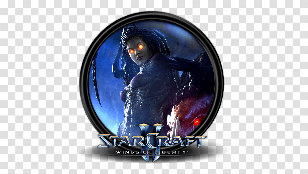 Starcraft 2 19 Icon Mega Games Pack 40 Icons Softiconscom Starcraft 2 Editor Logo, Person, Human, Poster, Advertisement Transparent Png