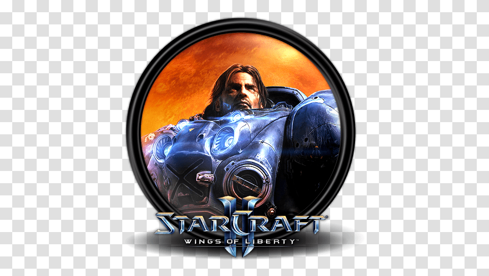 Starcraft 2 21 Icon Starcraft 2, Person, Human, Painting, Art Transparent Png