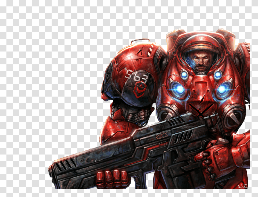 Starcraft, Game, Helmet, Apparel Transparent Png