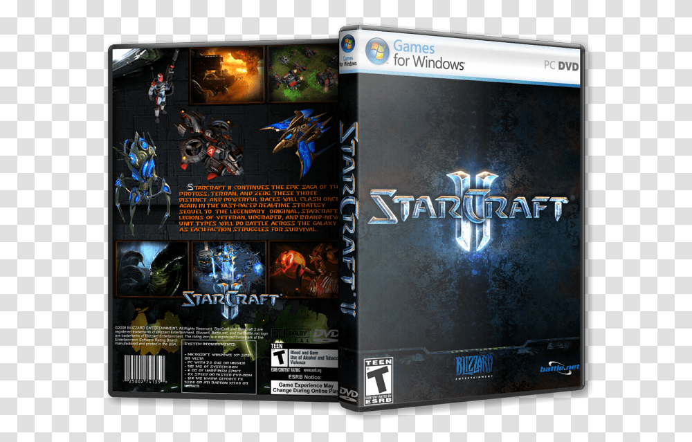 Starcraft Ii Pc Cover, Mobile Phone, Electronics, Cell Phone, Halo Transparent Png