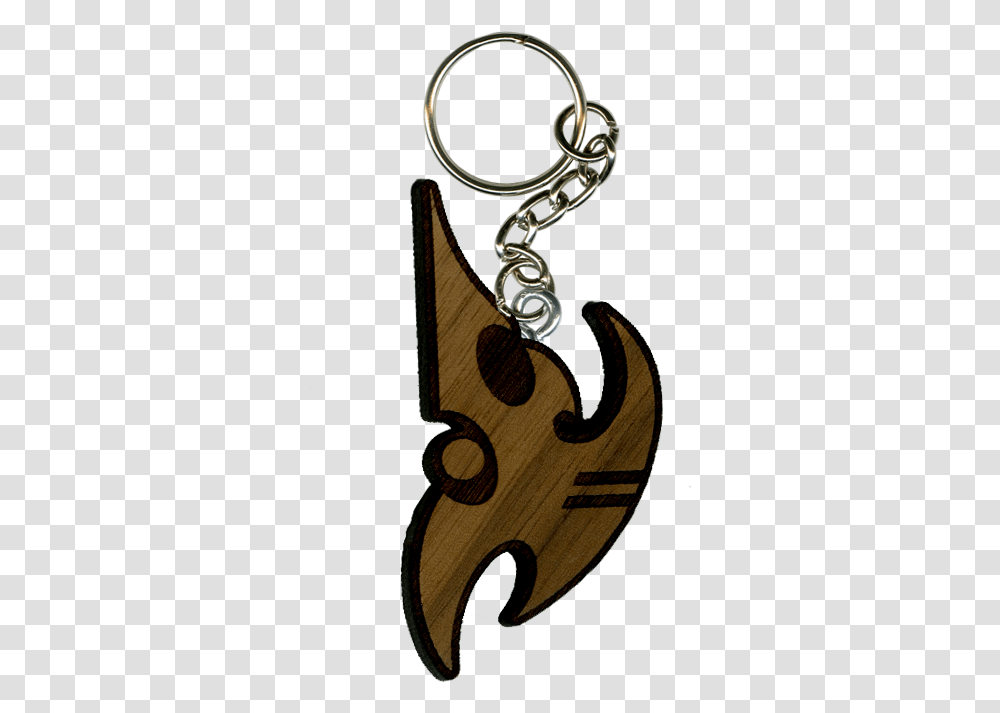 Starcraft Ii Protoss Logo Engraved Keychain Keychain, Leisure Activities, Pendant, Musical Instrument, Necklace Transparent Png