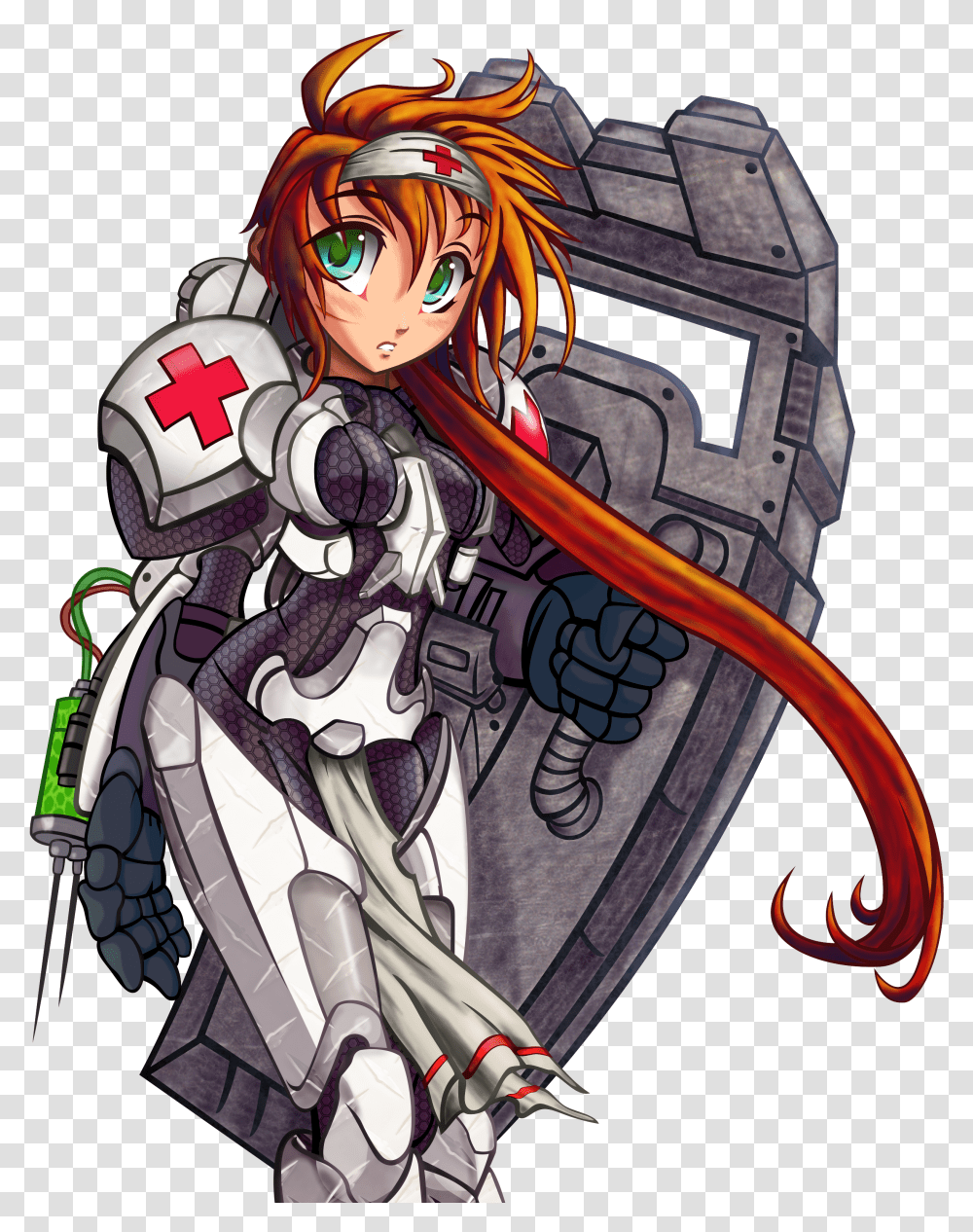 Starcraft Images Medic Redrawn Hd Wallpaper And Background Anime Medic Girl Transparent Png