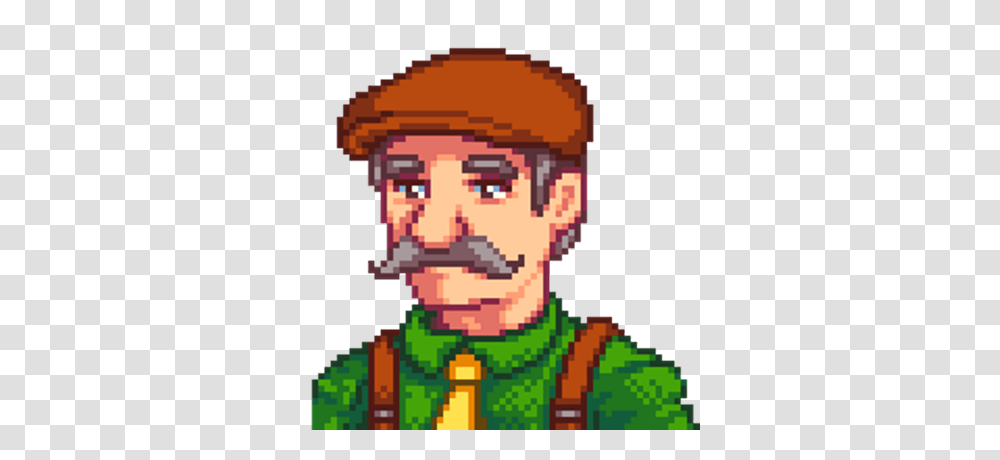 Stardew Valley Lewis, Toy, Face, Housing, Building Transparent Png