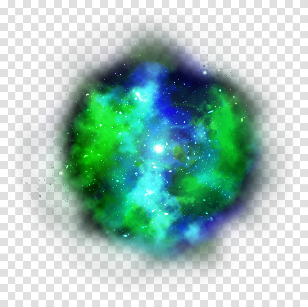 Stardust Dust Galaxy Colour Green Smoke Star Circle, Egg, Food, Outer Space, Astronomy Transparent Png