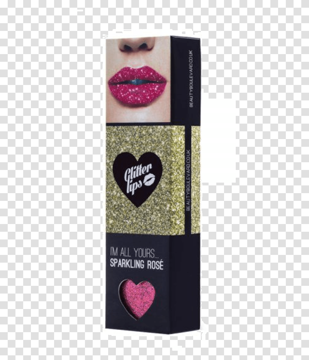 Stardust Glitterlips Sparkling Rose Kit Glitter Lips Italia, Cosmetics, Flyer, Poster, Paper Transparent Png