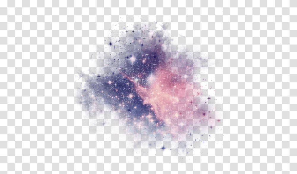 Stardust Stardusteffects Pinkandpurple Aesthetic Galaxy, Nebula, Outer Space, Astronomy, Universe Transparent Png