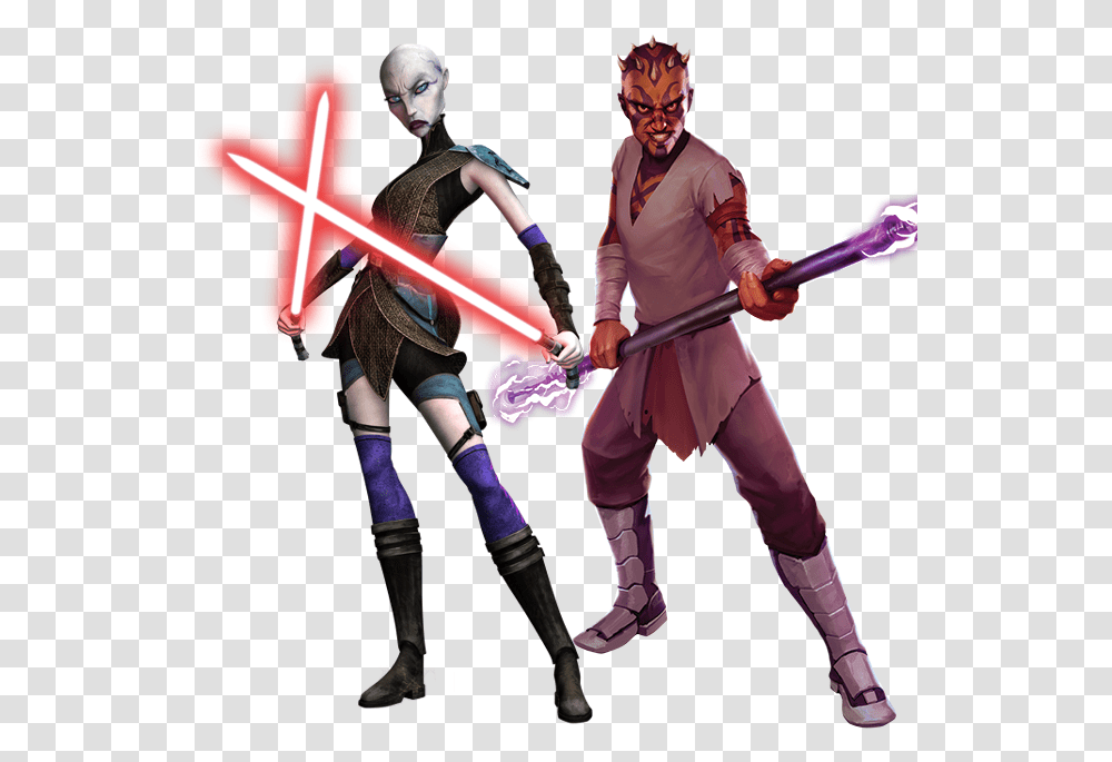 Starduste Star Wars Clone Wars Characters Bad Guy, Person, Costume, Duel, Ninja Transparent Png