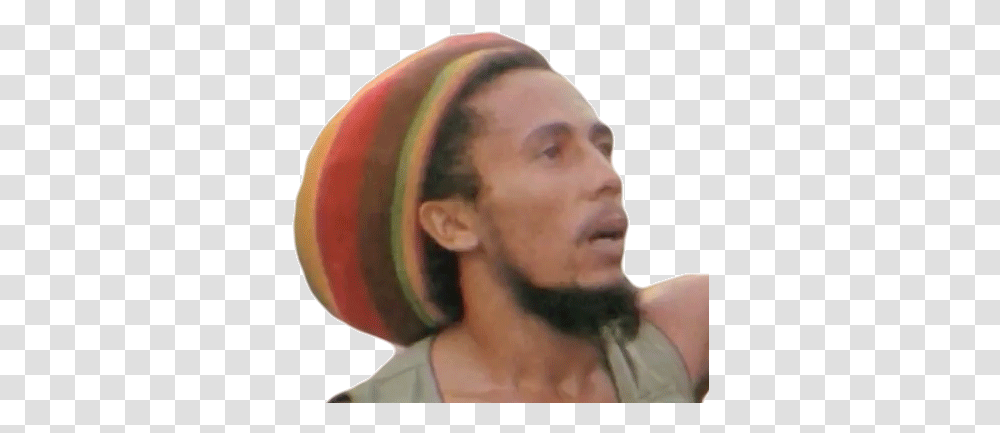 Stare Bob Marley Gif Stare Bobmarley Gaze Discover & Share Gifs Gif Bob Marley, Clothing, Apparel, Head, Person Transparent Png