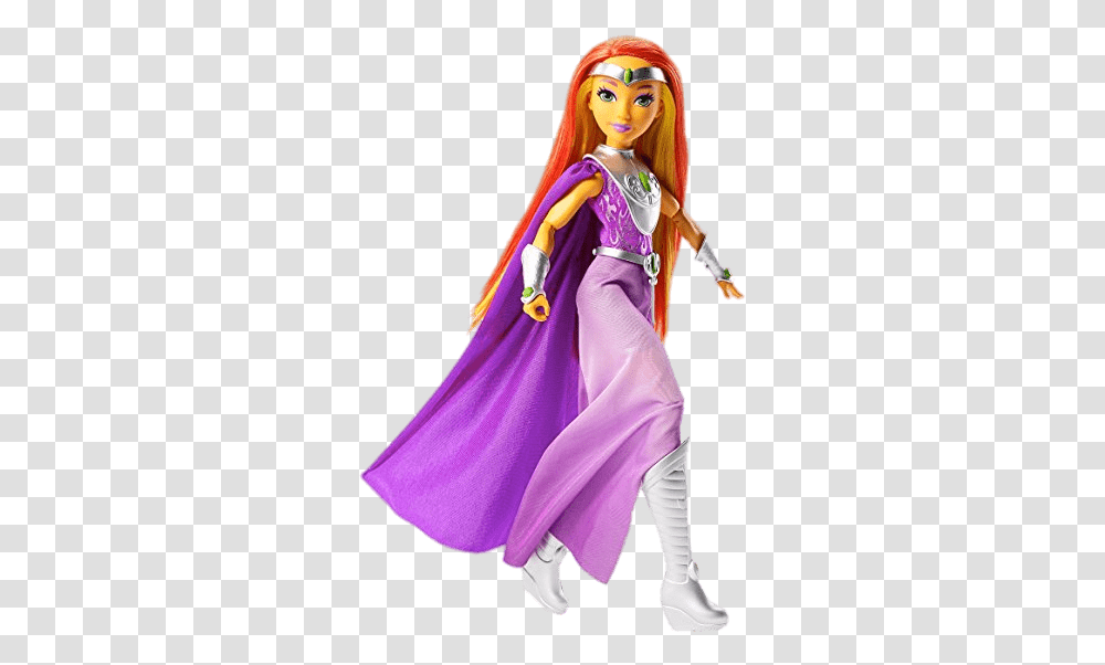 Starfire Action Figure Starfire Doll, Figurine, Toy, Barbie, Person Transparent Png