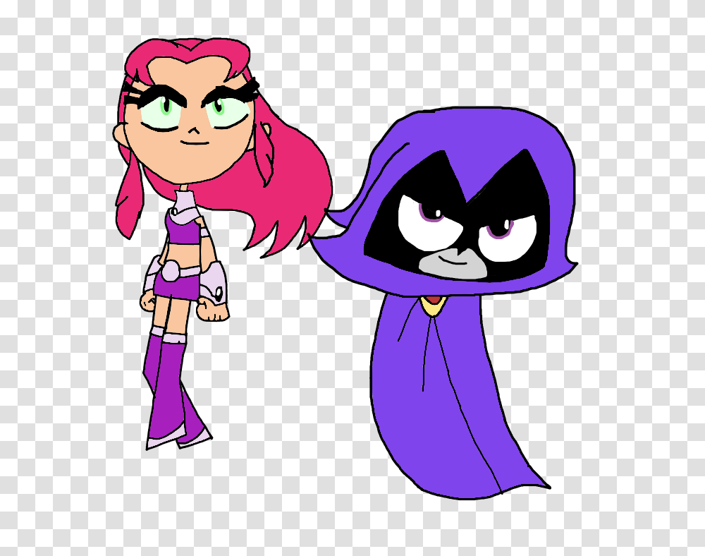 Starfire And Raven, Person, Human, People Transparent Png