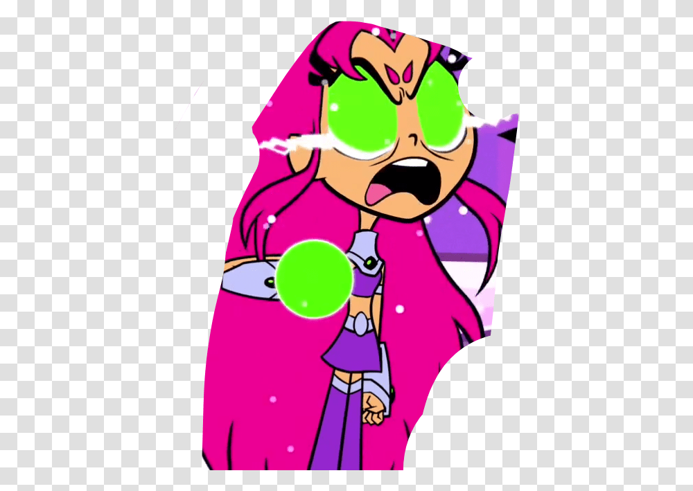 Starfire Angry Rage Blast Freetoedit, Performer, Juggling Transparent Png