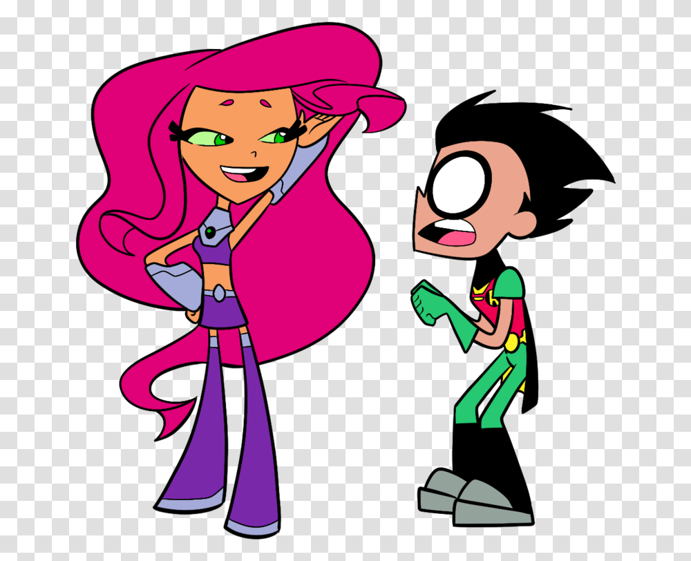 Starfire Drawing Star Fire Banner Royalty Starfire Teen Titans Hair, Person, Performer Transparent Png