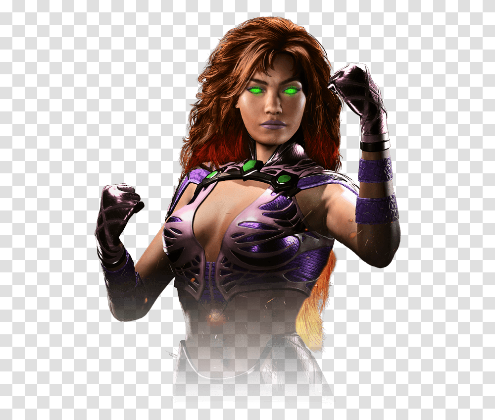 Starfire Injustice 2, Costume, Person, Human Transparent Png