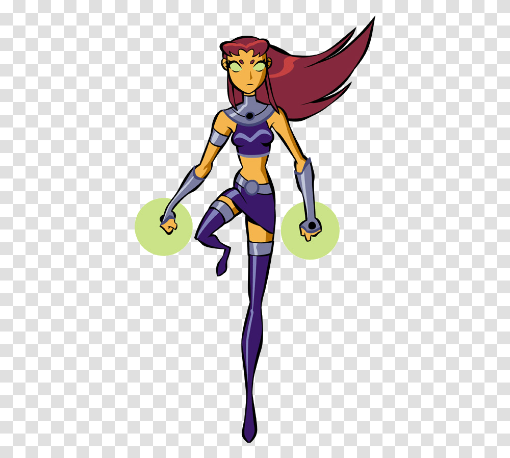 Starfire, Person, Human, Costume Transparent Png