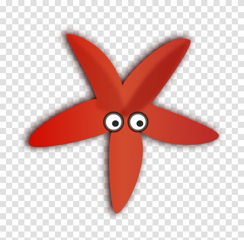 Starfish Clipart Aquatic Animal, Leaf, Plant, Axe, Tool Transparent Png