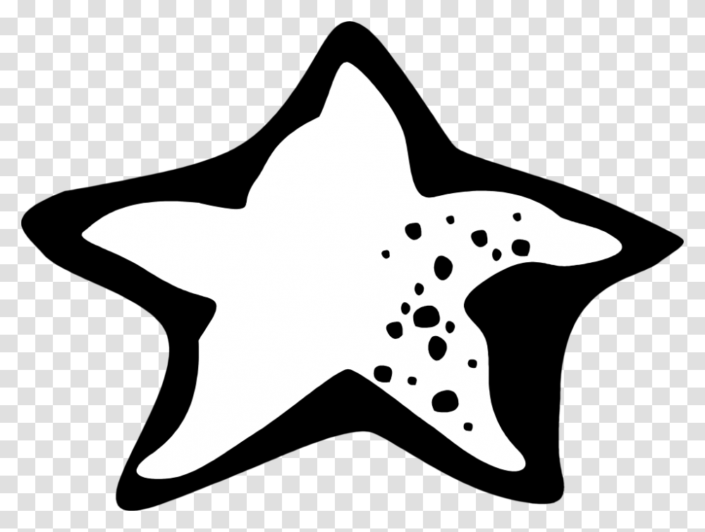 Starfish Estrela Do Mar Preta Em, Star Symbol, Texture, Plush, Toy Transparent Png