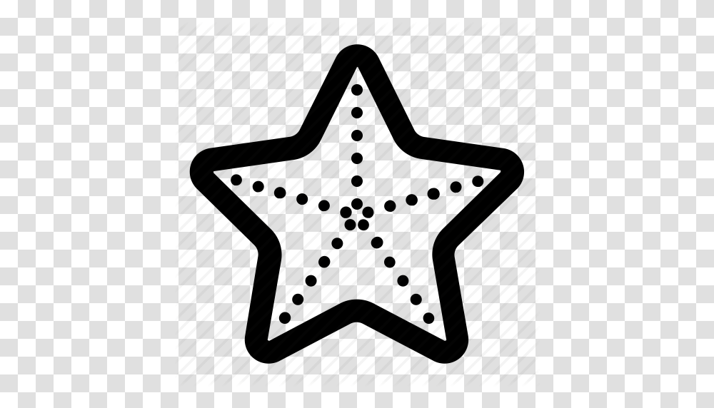Starfish Fish Outline White Pictures, Star Symbol, Piano, Leisure Activities Transparent Png