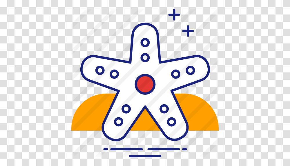 Starfish Free Animals Icons Circle, Symbol, Star Symbol, Number, Text Transparent Png