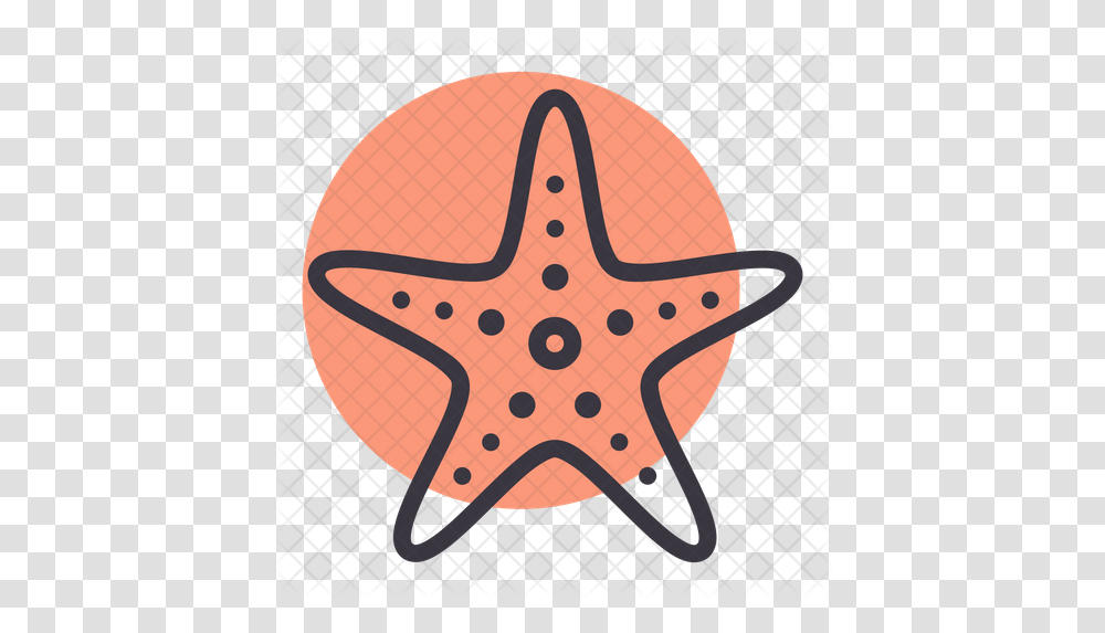Starfish Icon Sea Star Vector, Symbol, Star Symbol, Horseshoe Transparent Png