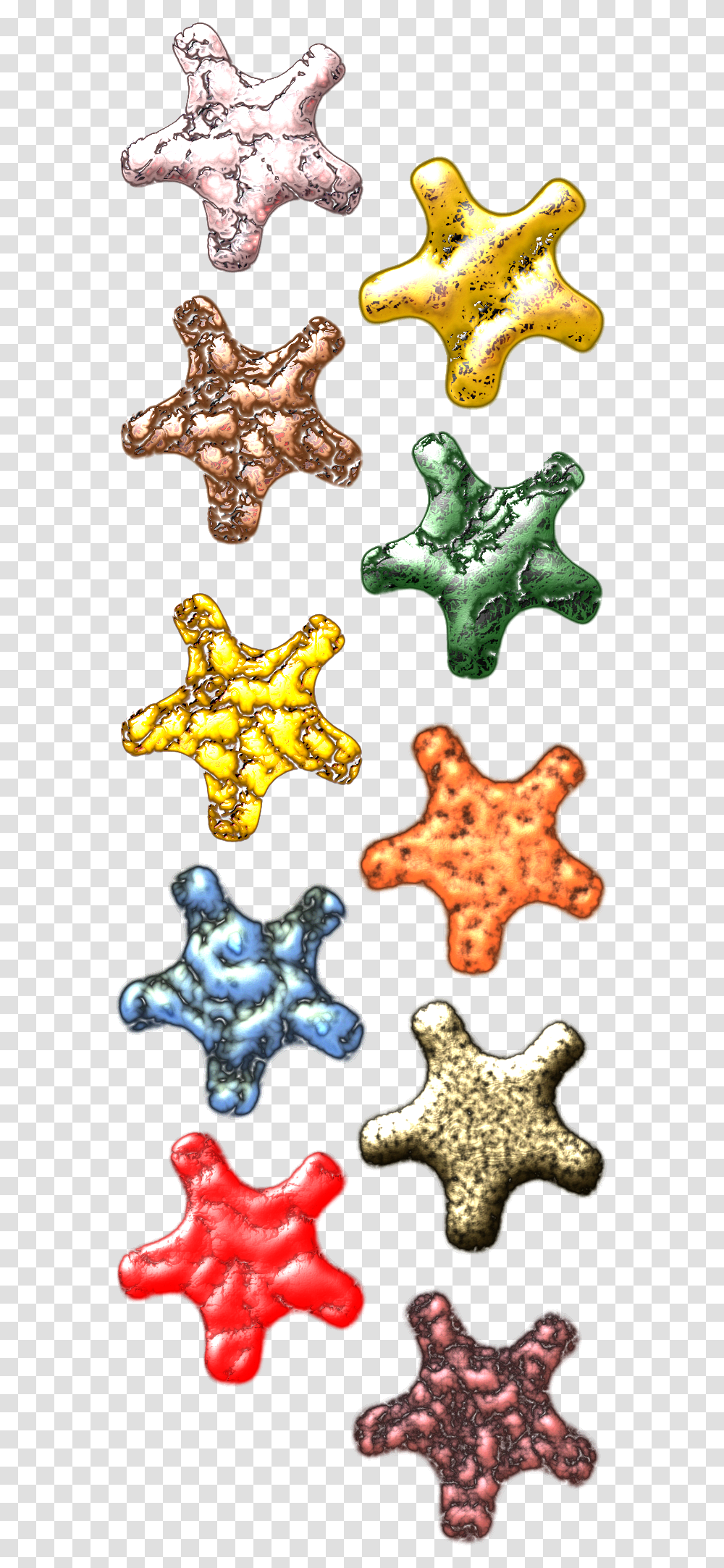 Starfish, Pattern Transparent Png