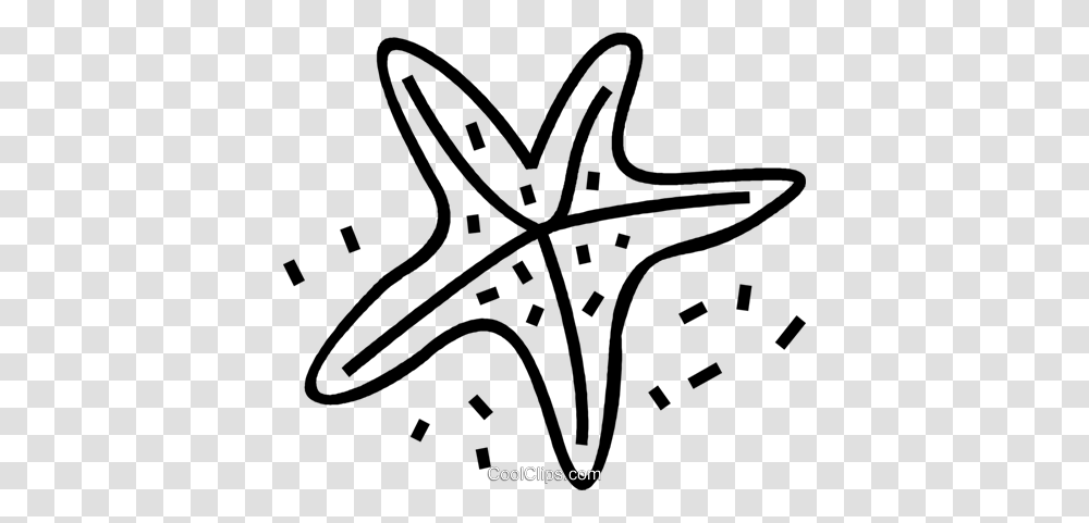 Starfish Royalty Free Vector Clip Art Illustration, Antelope, Wildlife, Mammal Transparent Png