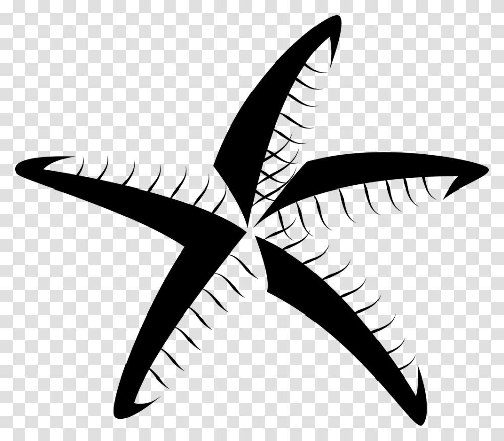 Starfish Textiles, Logo, Trademark, Silhouette Transparent Png