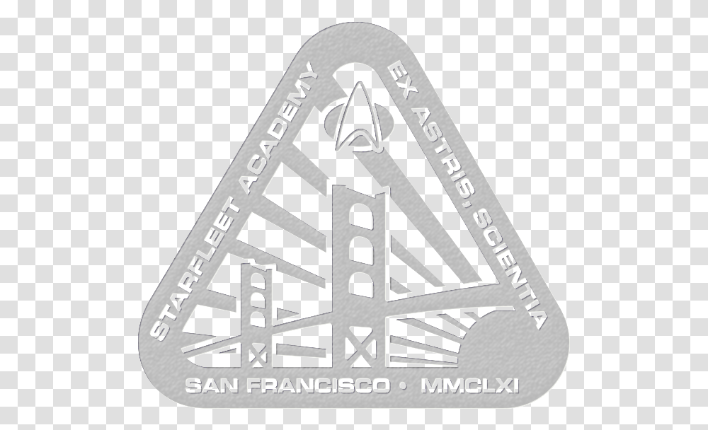 Starfleet Academy Logo, Triangle, Trademark Transparent Png