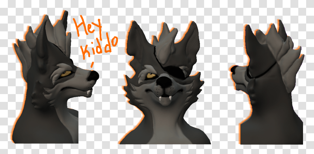 Starfox Animated Series Wolf Head Model Star Fox Wolf Hey Kiddo, Mammal, Animal, Pet, Cat Transparent Png