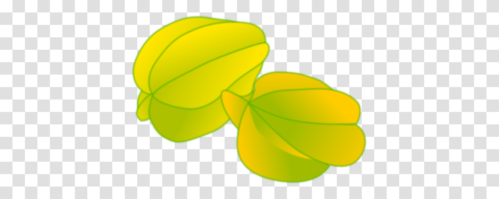Starfruit Food, Leaf, Plant, Tennis Ball Transparent Png