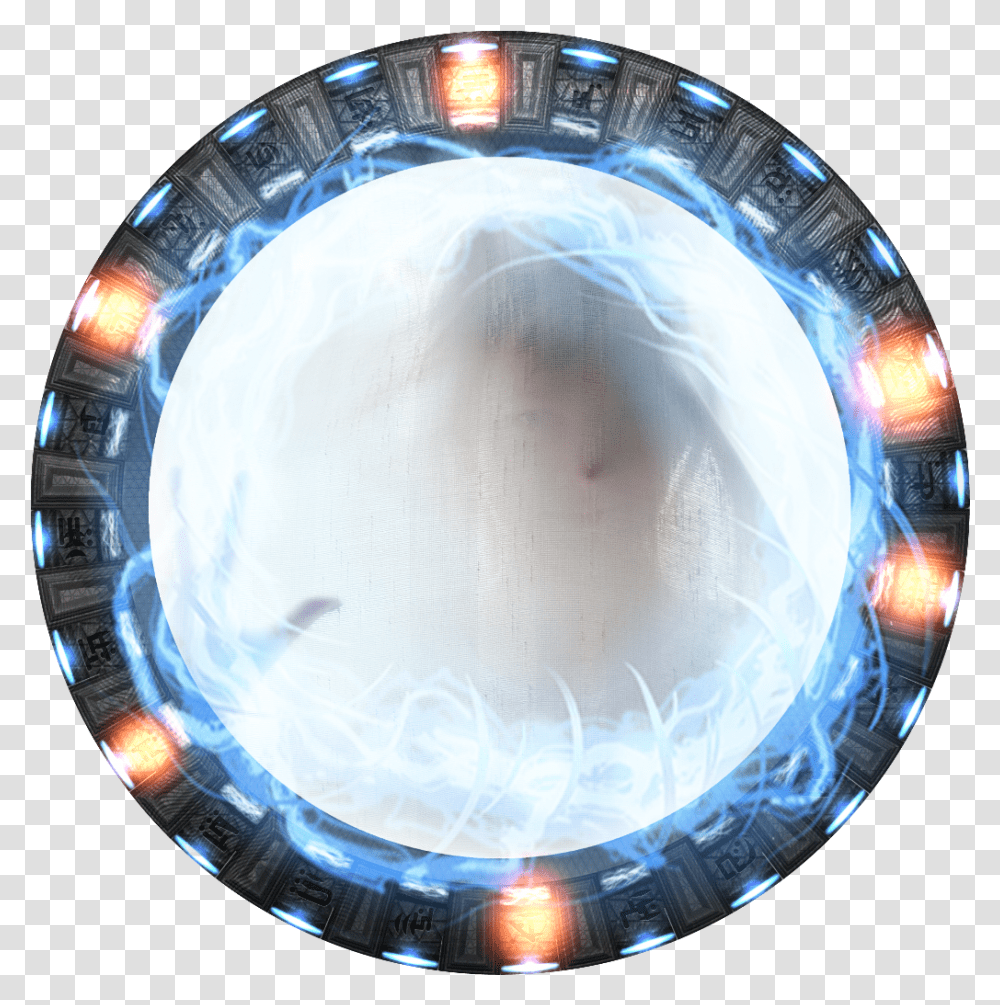 Stargate Portal Space Freetoedit Stargate, Sphere, Crystal, Helmet, Clothing Transparent Png