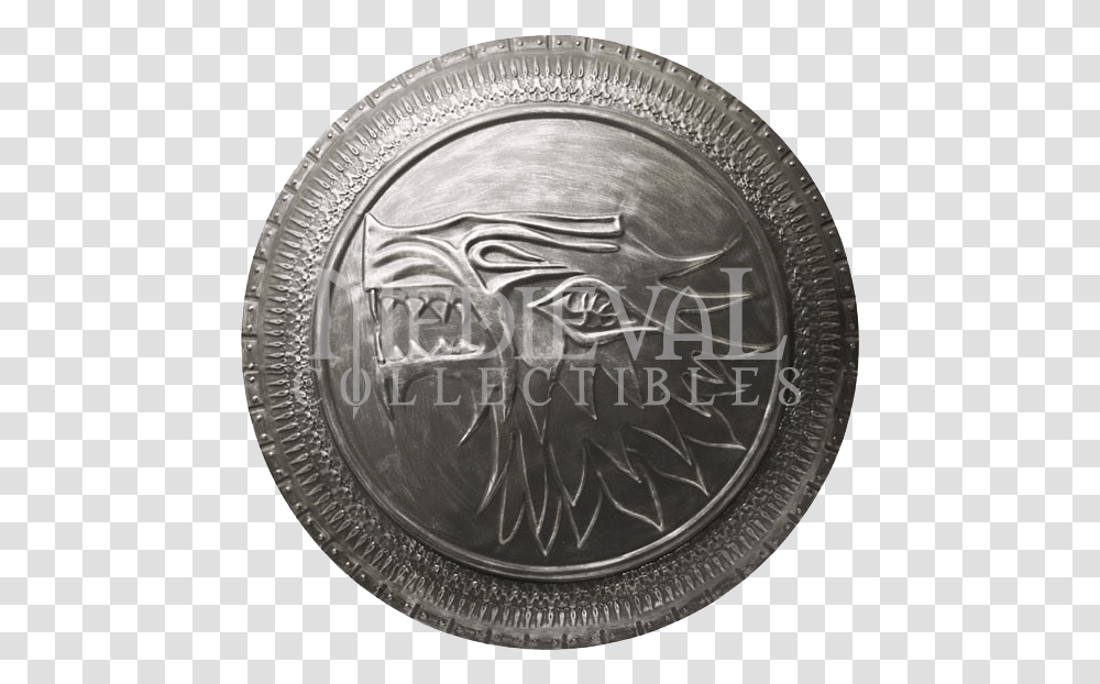 Stark Sigil Shield For The Wall Game Of Thrones Stark Shield, Armor, Buckle Transparent Png