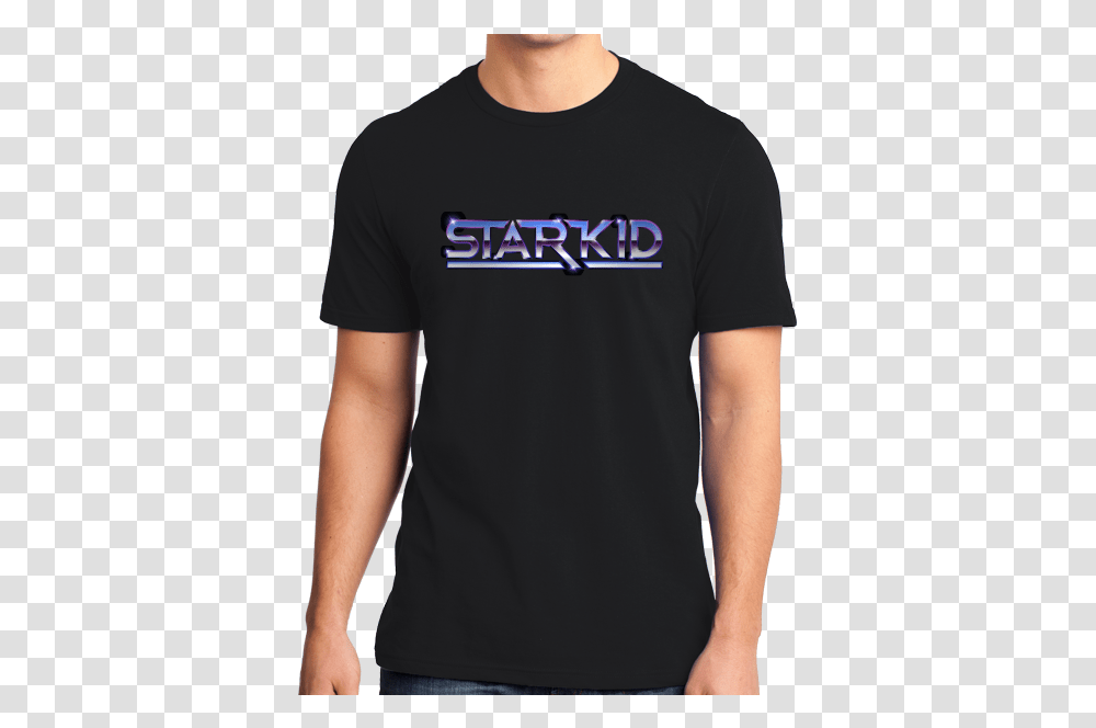 Starkid - Chrome Logo T Shirt Active Shirt, Clothing, Apparel, Sleeve, Person Transparent Png