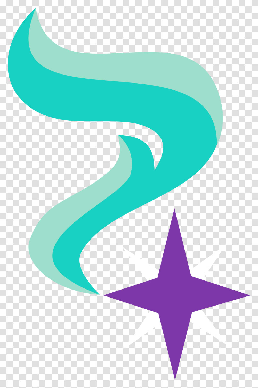 Starlight Glimmer Cutie Mark Download My Little Pony Starlight Glimmer Cutie Mark, Star Symbol, Cross Transparent Png