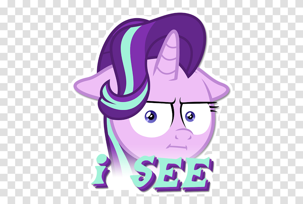Starlight Glimmer I See, Graphics, Art, Purple, Pattern Transparent Png