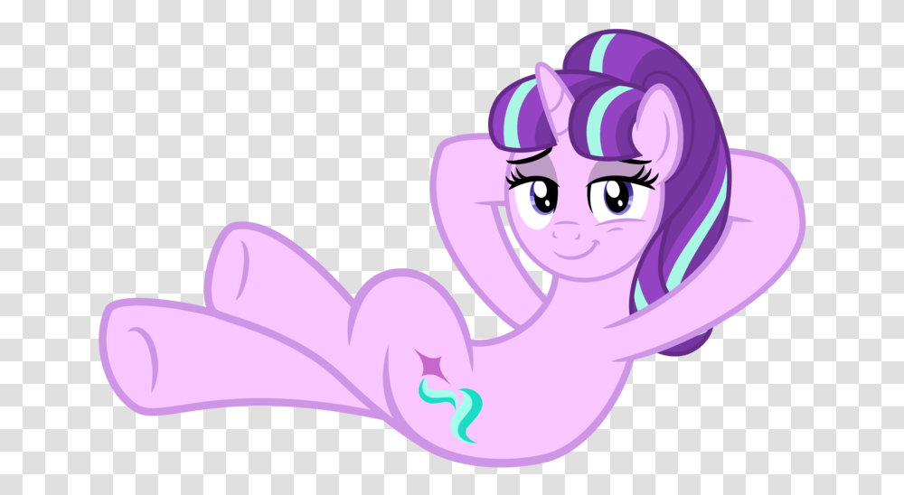 Starlight Glimmer Sitting Poni Starlajt, Purple, Animal, Stomach, Gecko Transparent Png