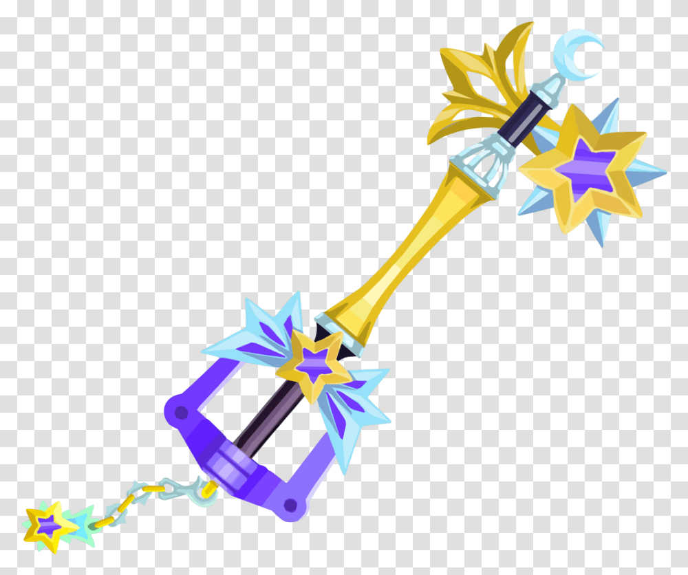 Starlight Keyblade Levels, Sword, Weapon, Weaponry, Shovel Transparent Png