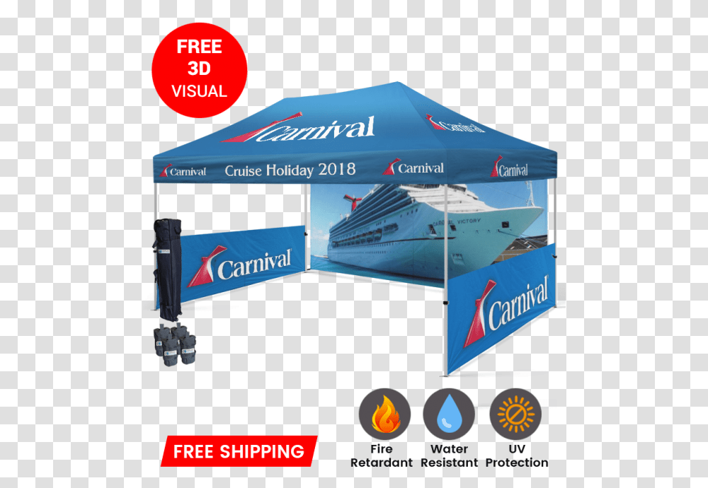 Starline Tents Produces Custom Printed For Outdoor Events Custom Canopy Tent, Vehicle, Transportation Transparent Png