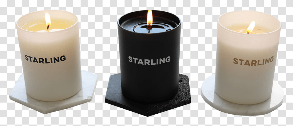 Starling Candles, Milk, Beverage, Drink, Fire Transparent Png
