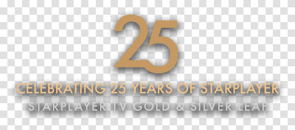 Starplayer Tv 25th Anniversary Gold Leaf Duesenberg Guitars Language, Number, Symbol, Text Transparent Png