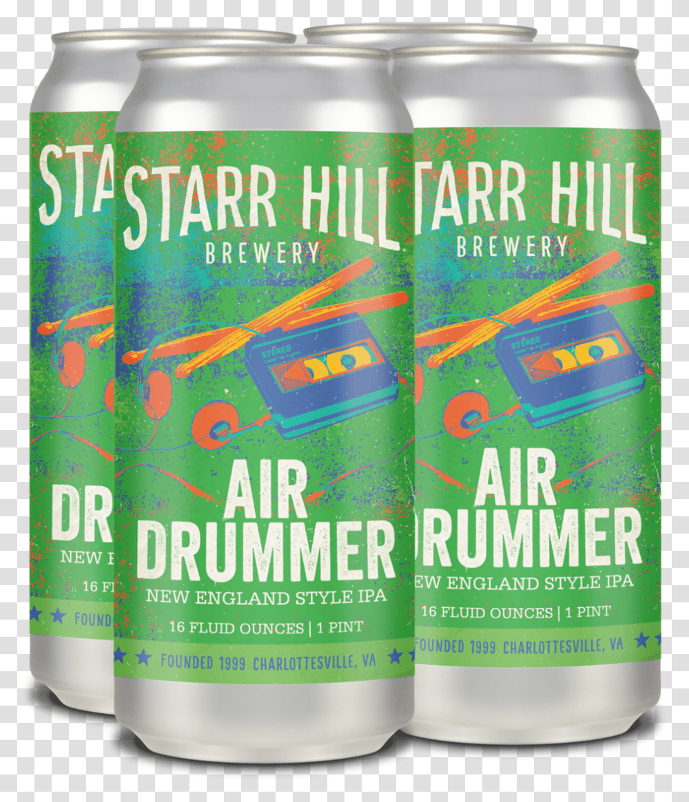 Starr Hill Brewery Beers, Tin, Can, Beverage, Drink Transparent Png