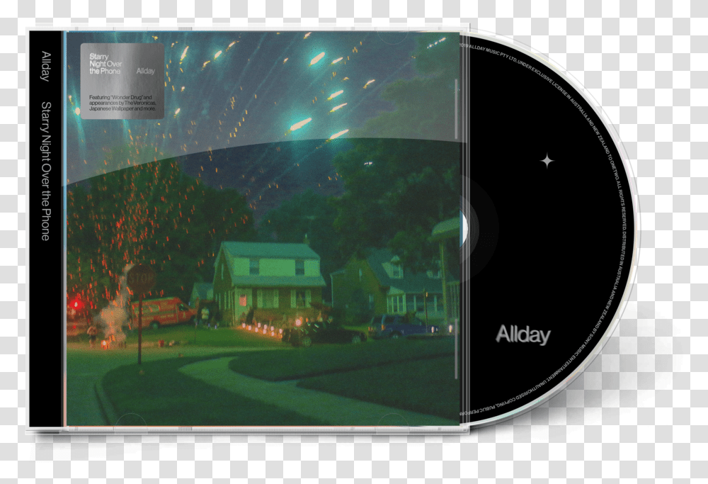 Starry Night Over The Phone Cd Night, Electronics, Outdoors, Light, Field Transparent Png
