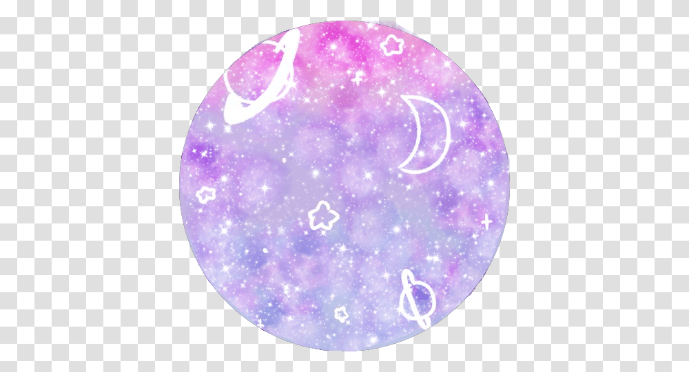 Starry Sky Outer Space, Purple, Nature, Outdoors, Balloon Transparent Png